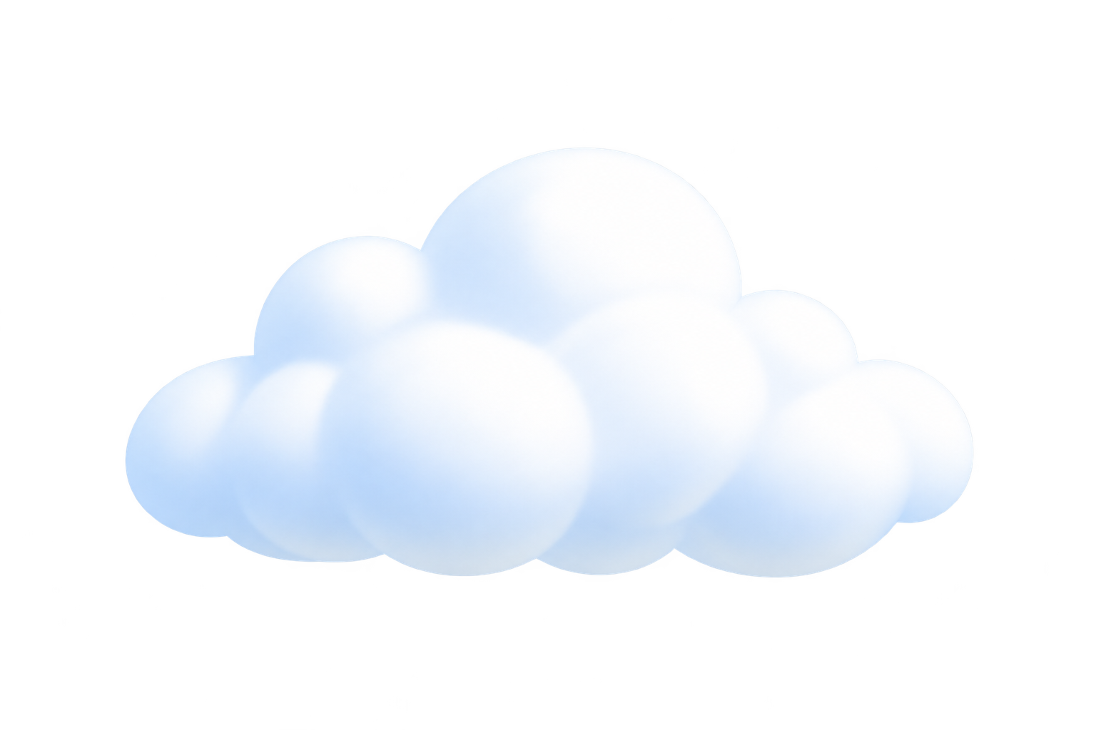 Puffy sky cloud