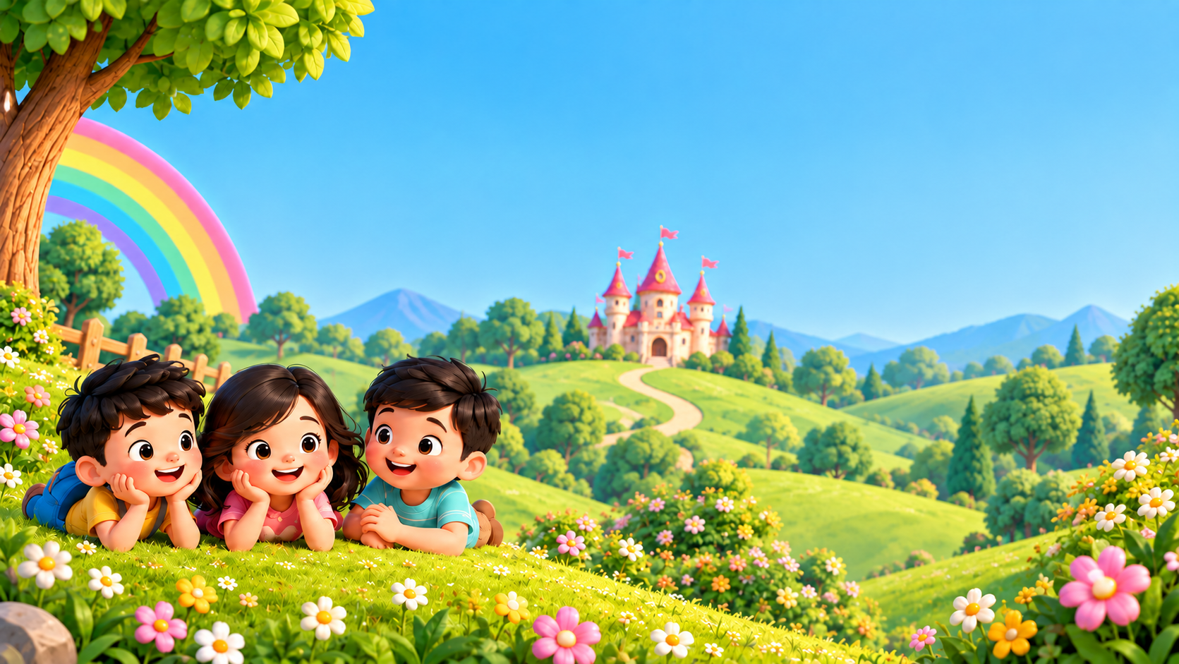 School Campus Background